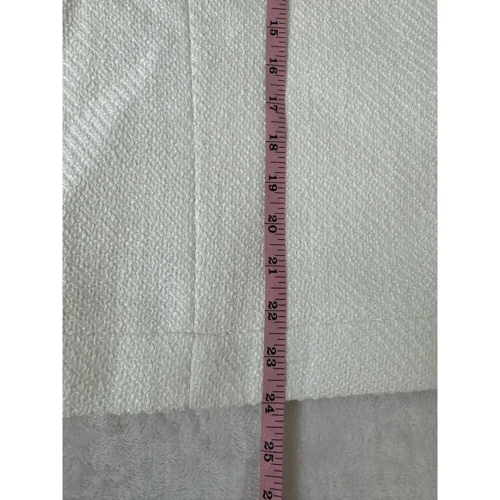 NWT‎ J.Crew Tweed Lady Jacket in White Size 22
